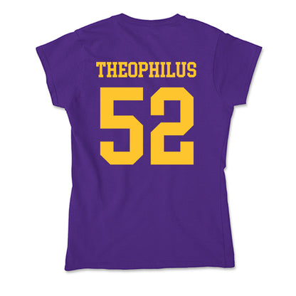 LSU - NCAA Baseball : Zion Theophilus - Soft Style Women’s T-Shirt-1