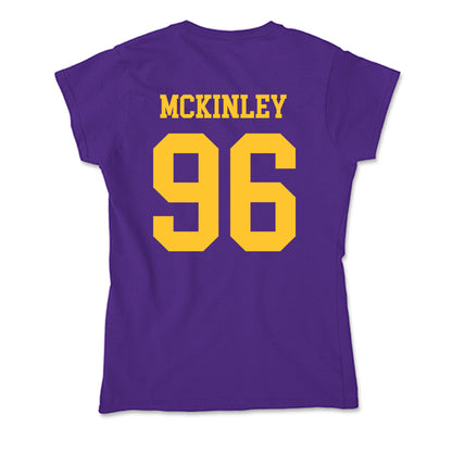 LSU - NCAA Football : Dominick McKinley - Soft Style Women’s T-Shirt-1