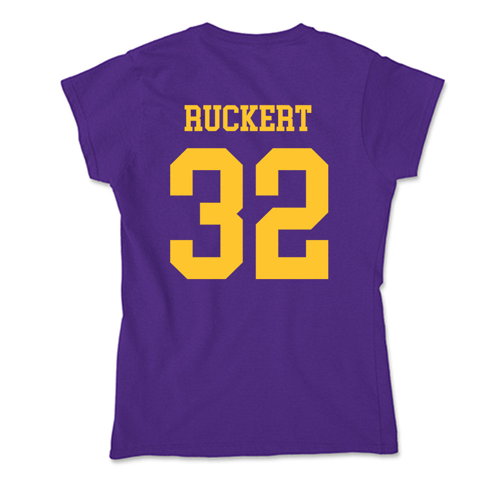 LSU - NCAA Baseball : Jack Ruckert - Soft Style Women’s T-Shirt-1