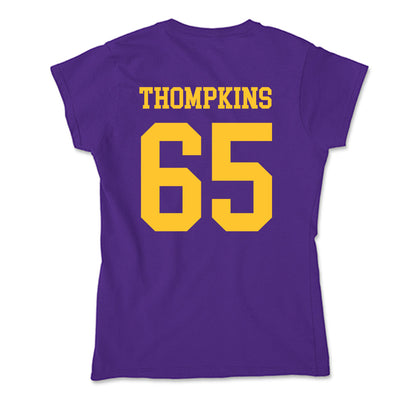 LSU - NCAA Football : Sean Thompkins - Soft Style Women’s T-Shirt-1