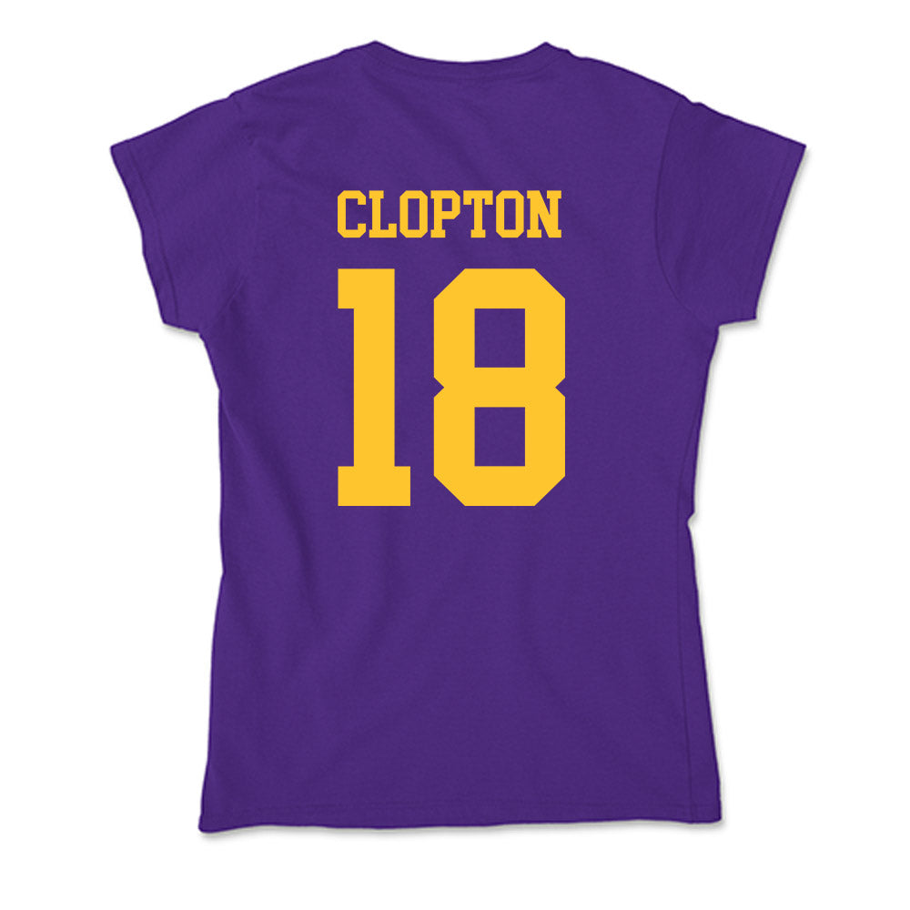 LSU - NCAA Softball : Tatum Clopton - Soft Style Women’s T-Shirt-1