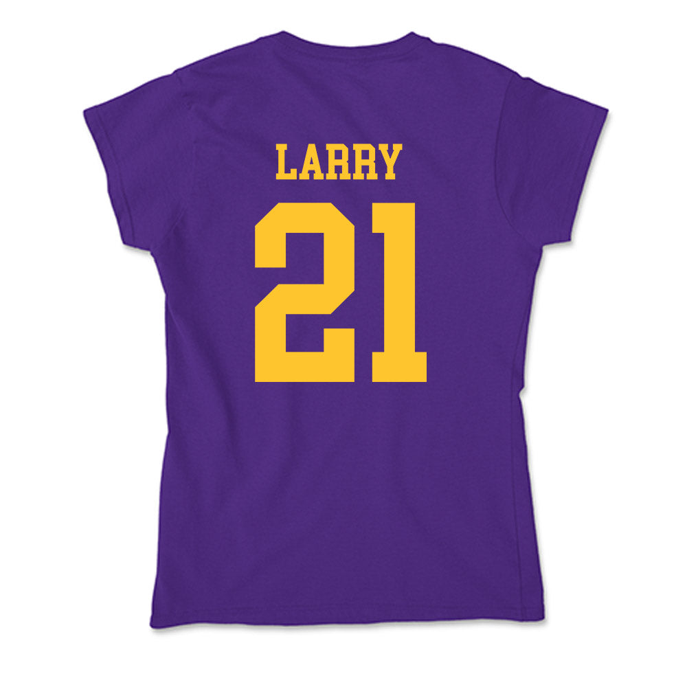 LSU - NCAA Women's Basketball : Chloe Larry - Soft Style Women’s T-Shirt-1
