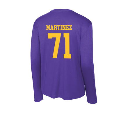 LSU - NCAA Football : Brysten Martinez - Activewear Long Sleeve T-Shirt-1