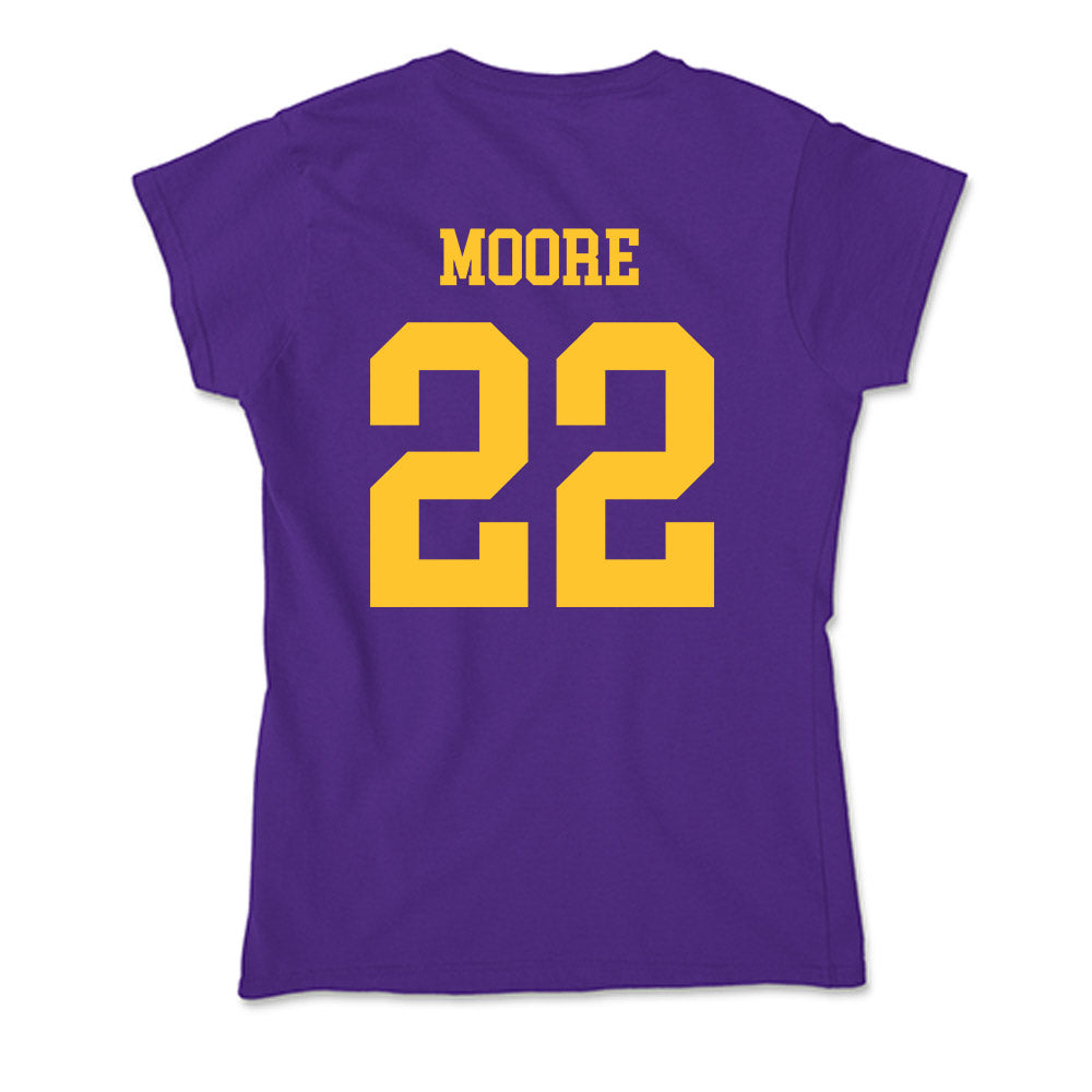 LSU - NCAA Baseball : Cooper Moore - Soft Style Women’s T-Shirt-1