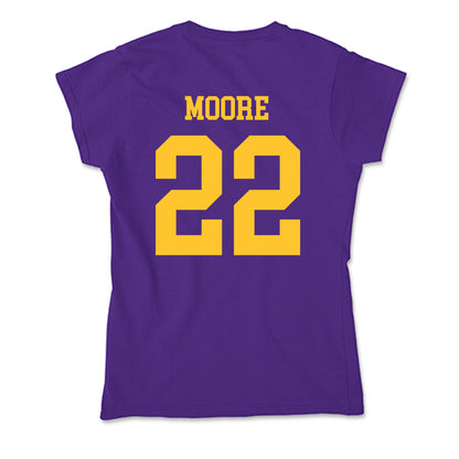 LSU - NCAA Baseball : Cooper Moore - Soft Style Women’s T-Shirt-1
