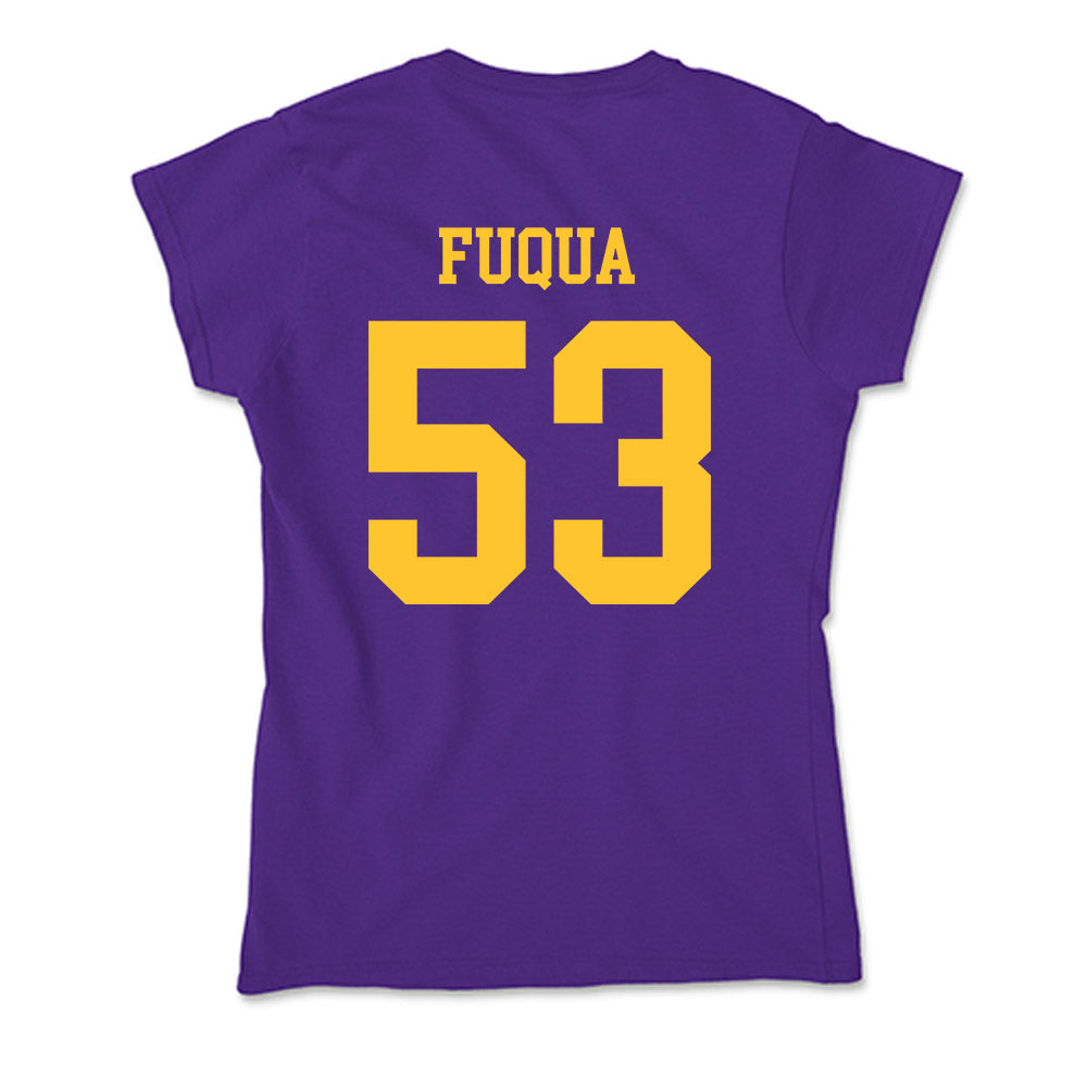 LSU - NCAA Football : Hayes Fuqua - Soft Style Women’s T-Shirt-1