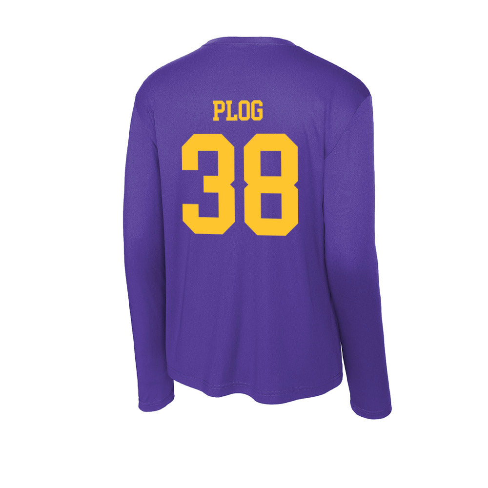 LSU - NCAA Baseball : Ethan Plog - Activewear Long Sleeve T-Shirt-1