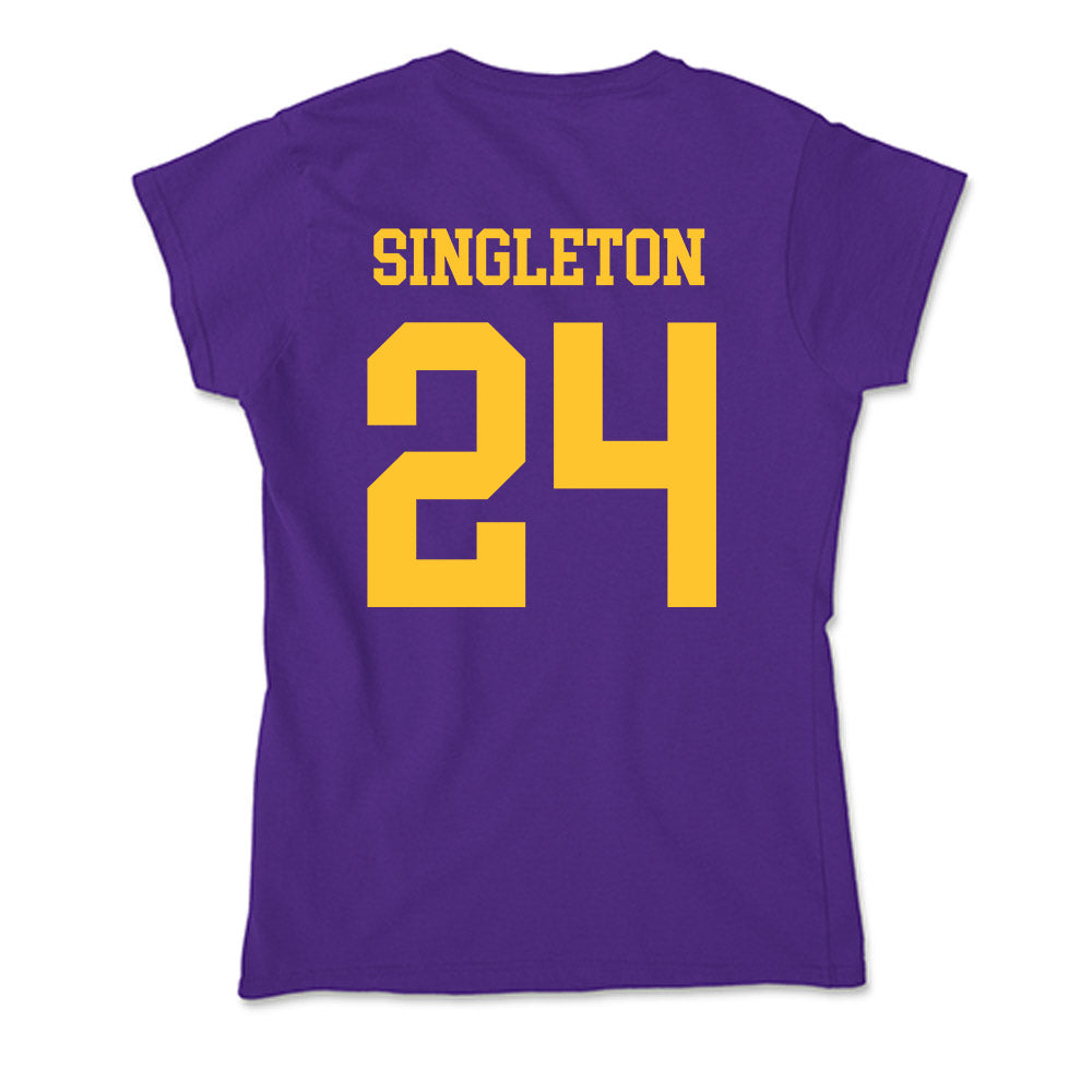 LSU - NCAA Football : Tylen Singleton - Soft Style Women’s T-Shirt-1