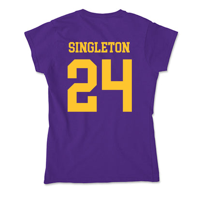 LSU - NCAA Football : Tylen Singleton - Soft Style Women’s T-Shirt-1