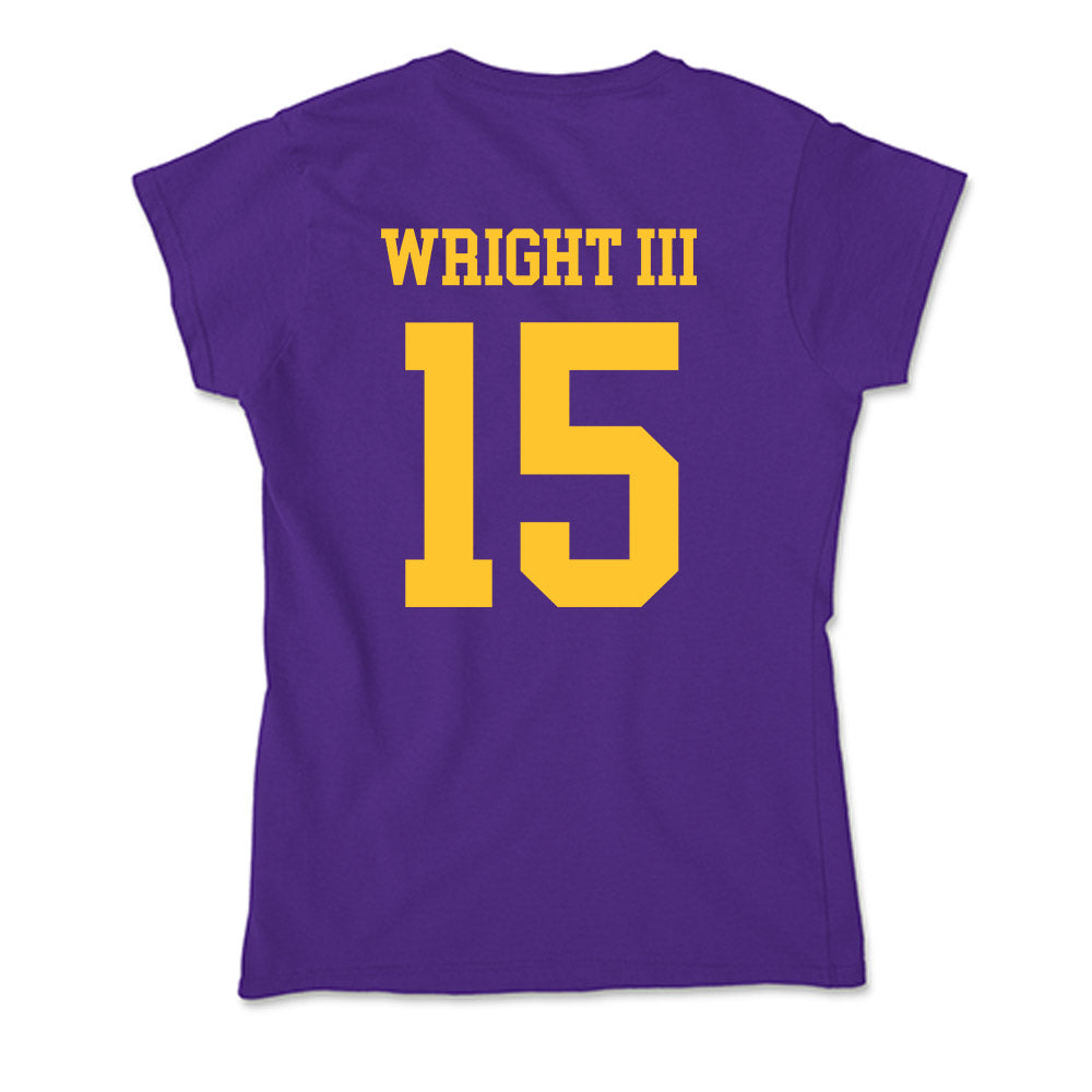 LSU - NCAA Football : Phillip Wright III - Soft Style Women’s T-Shirt-1