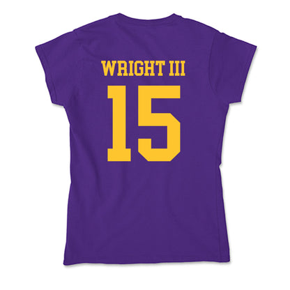 LSU - NCAA Football : Phillip Wright III - Soft Style Women’s T-Shirt-1