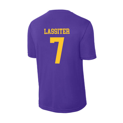 LSU - NCAA Softball : Jalia Lassiter - Activewear T-Shirt-1