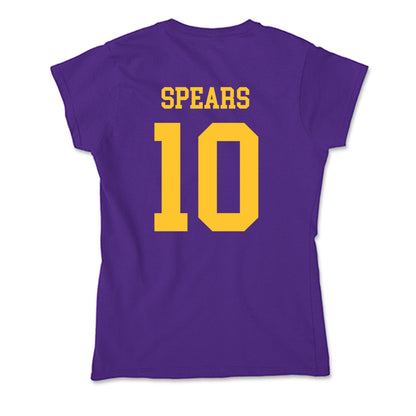 LSU - NCAA Football : Dashawn Spears - Soft Style Women’s T-Shirt-1