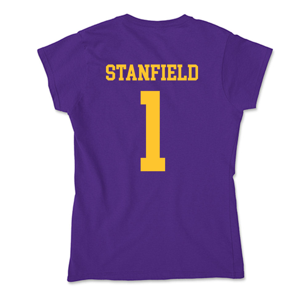LSU - NCAA Baseball : Chris Stanfield - Soft Style Women’s T-Shirt-1