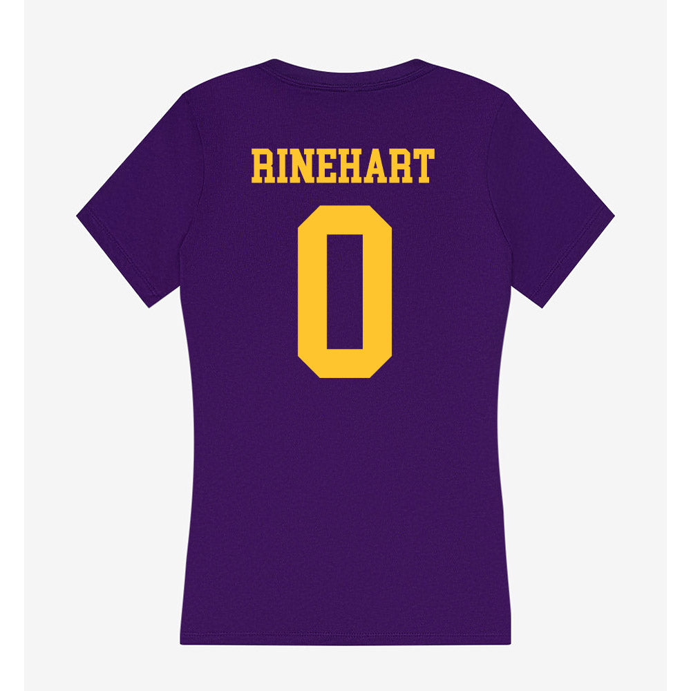 LSU - NCAA Baseball : Jace Rinehart - Women's V-Neck T-Shirt-1