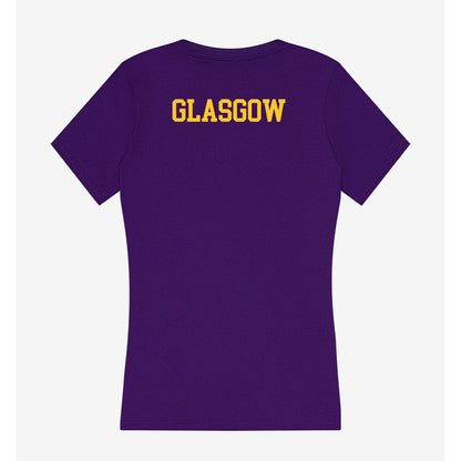 LSU - NCAA Men's Track & Field : Amal Glasgow - Women's V-Neck T-Shirt-1