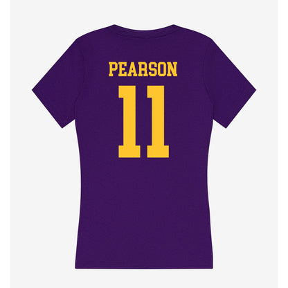 LSU - NCAA Baseball : Josh Pearson - Women's V-Neck T-Shirt-1