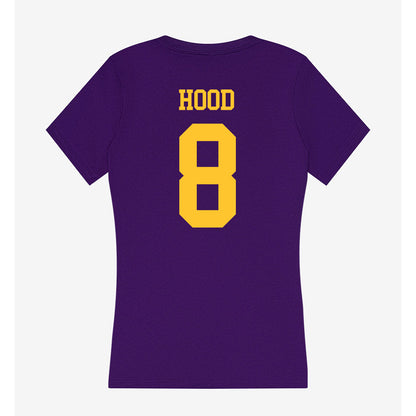 LSU - NCAA Baseball : Landon Hood - Women's V-Neck T-Shirt-1