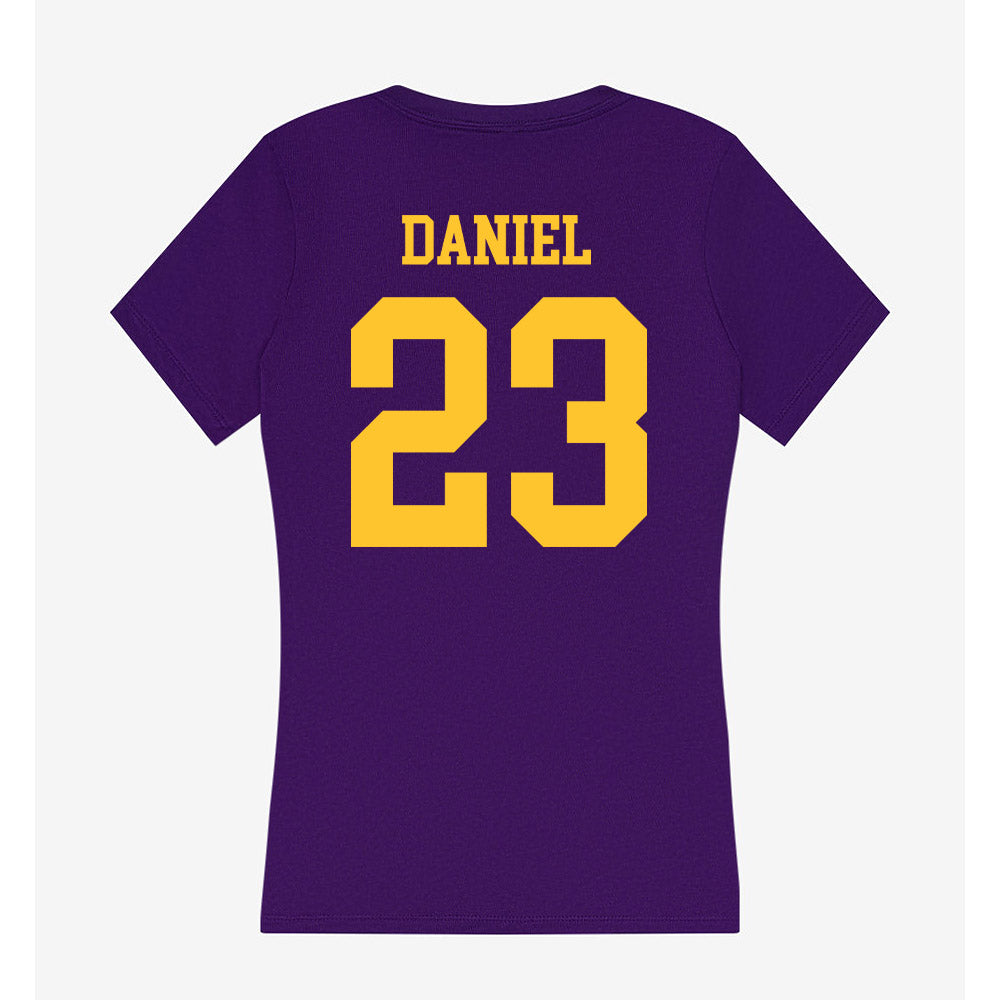 LSU - NCAA Softball : Sierra Daniel - Women's V-Neck T-Shirt-1