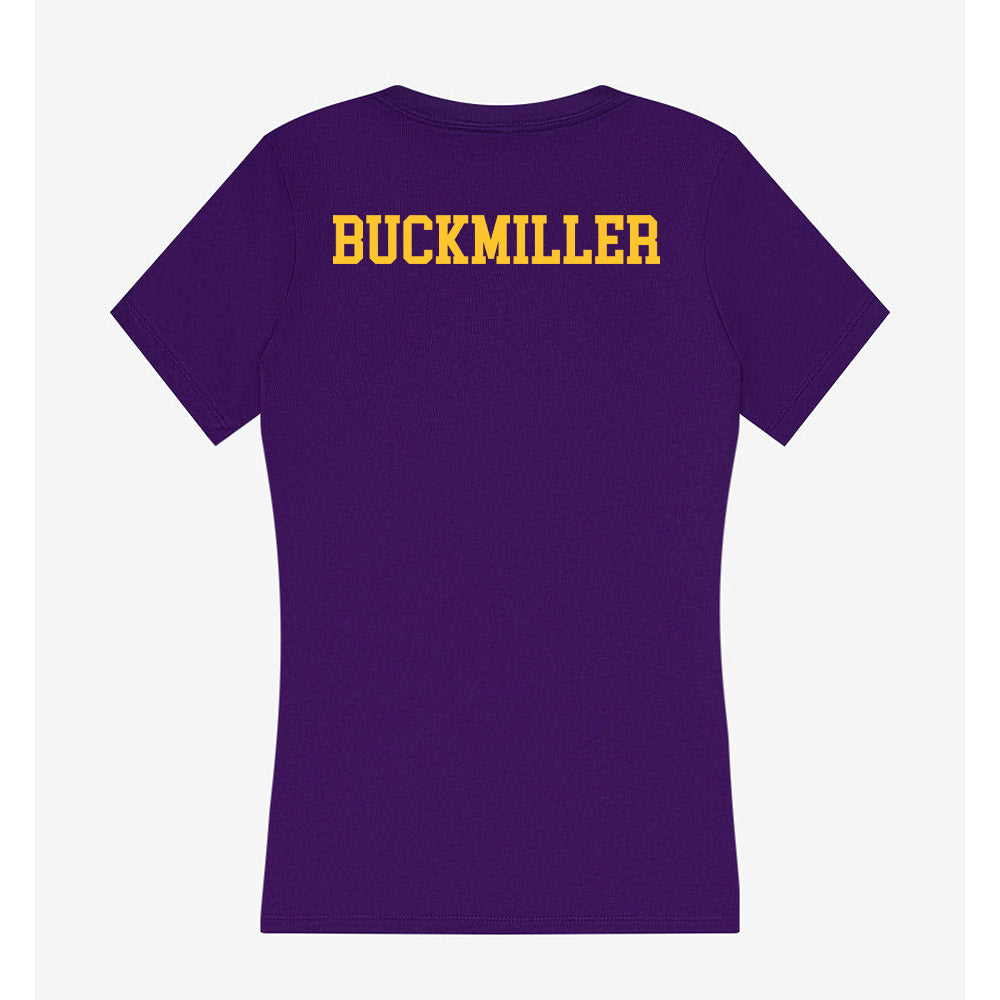LSU - NCAA Men's Track & Field : Grant Buckmiller - Women's V-Neck T-Shirt-1