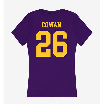LSU - NCAA Baseball : Zac Cowan - Women's V-Neck T-Shirt-1