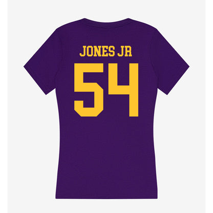 LSU - NCAA Football : Ja'Mard Jones Jr - Women's V-Neck T-Shirt-1