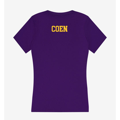 LSU - NCAA Women's Gymnastics : Kylie Coen - Women's V-Neck T-Shirt-1