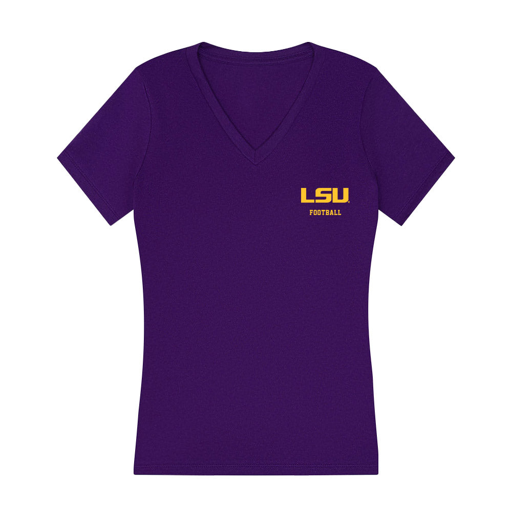 LSU - NCAA Football : Jabari Mack - Women's V-Neck T-Shirt-0