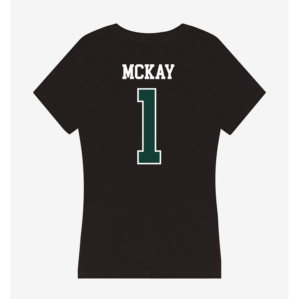 Michigan State - NCAA Baseball : Ryan McKay - Women's V-Neck T-Shirt-1
