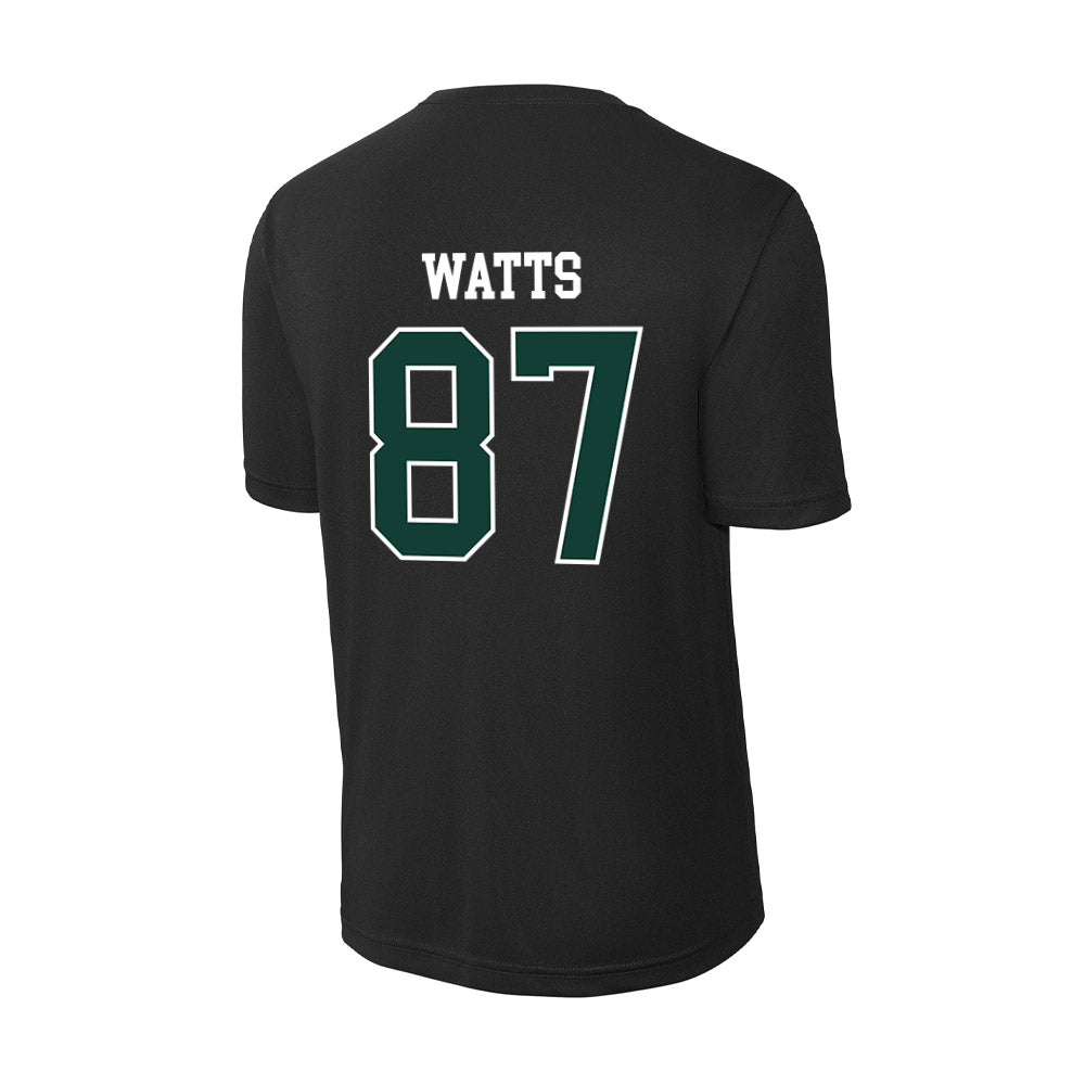 Michigan State - NCAA Football : Jahz Watts - Activewear T-Shirt-1