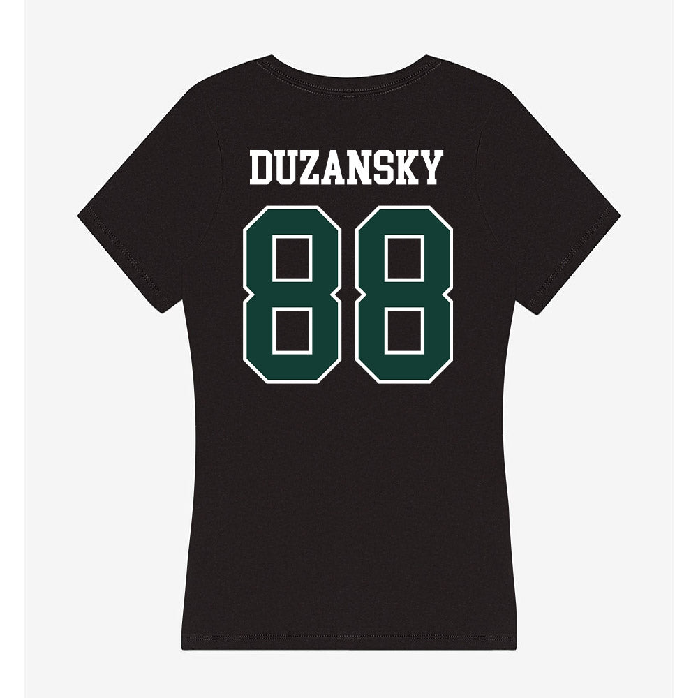Michigan State - NCAA Football : Nick Duzansky - Women's V-Neck T-Shirt-1