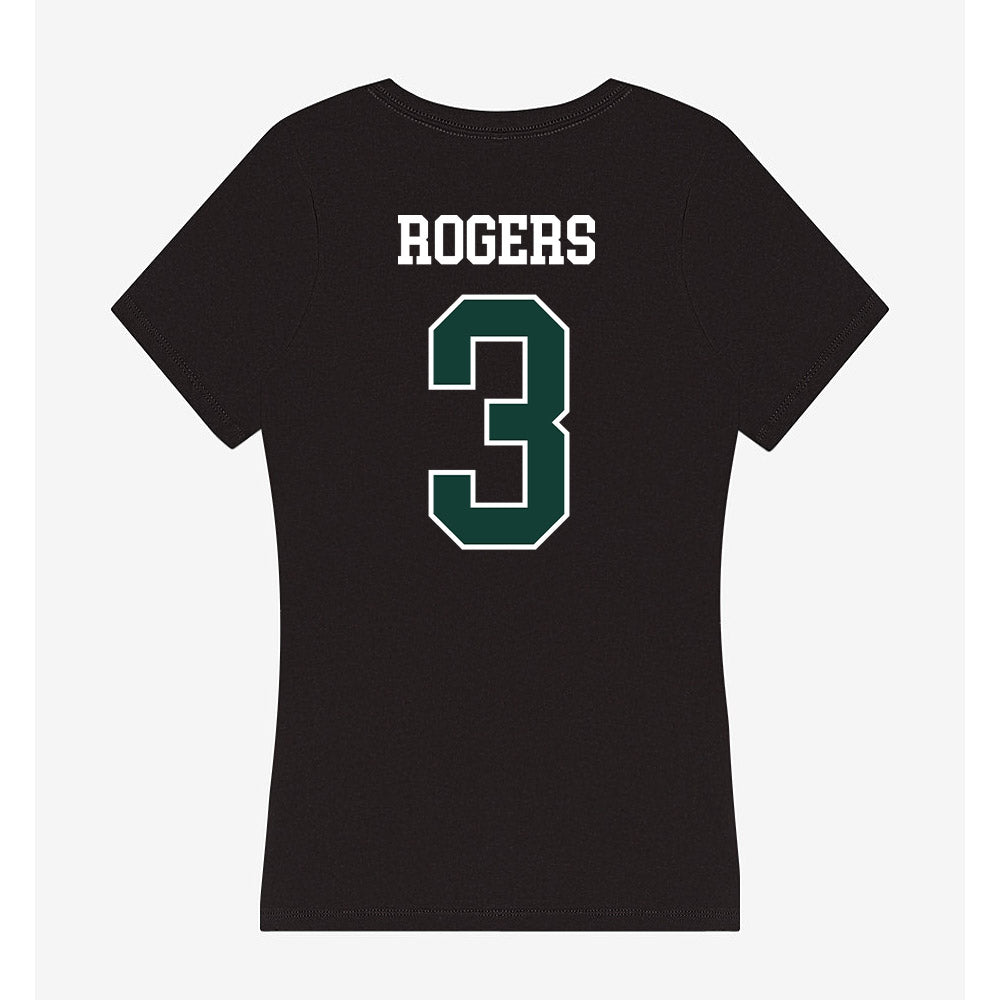 Michigan State - NCAA Women's Soccer : Mekenzie Rogers - Women's V-Neck T-Shirt-1