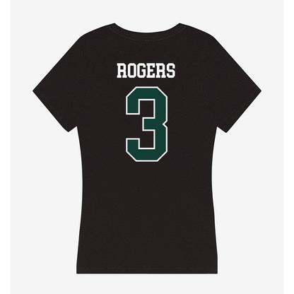 Michigan State - NCAA Women's Soccer : Mekenzie Rogers - Women's V-Neck T-Shirt-1