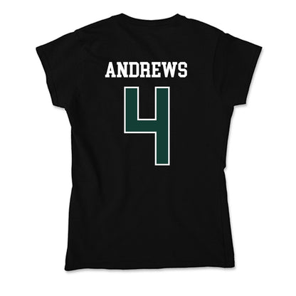 Michigan State - NCAA Women's Volleyball : Madi Andrews - Soft Style Women’s T-Shirt-1
