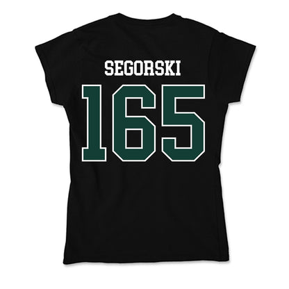 Michigan State - NCAA Wrestling : Owen Segorski - Soft Style Women’s T-Shirt-1