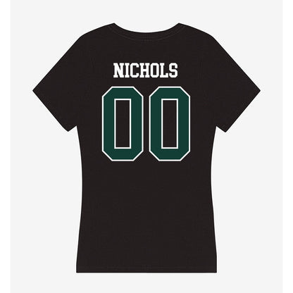 Michigan State - NCAA Football : Drew Nichols - Women's V-Neck T-Shirt-1