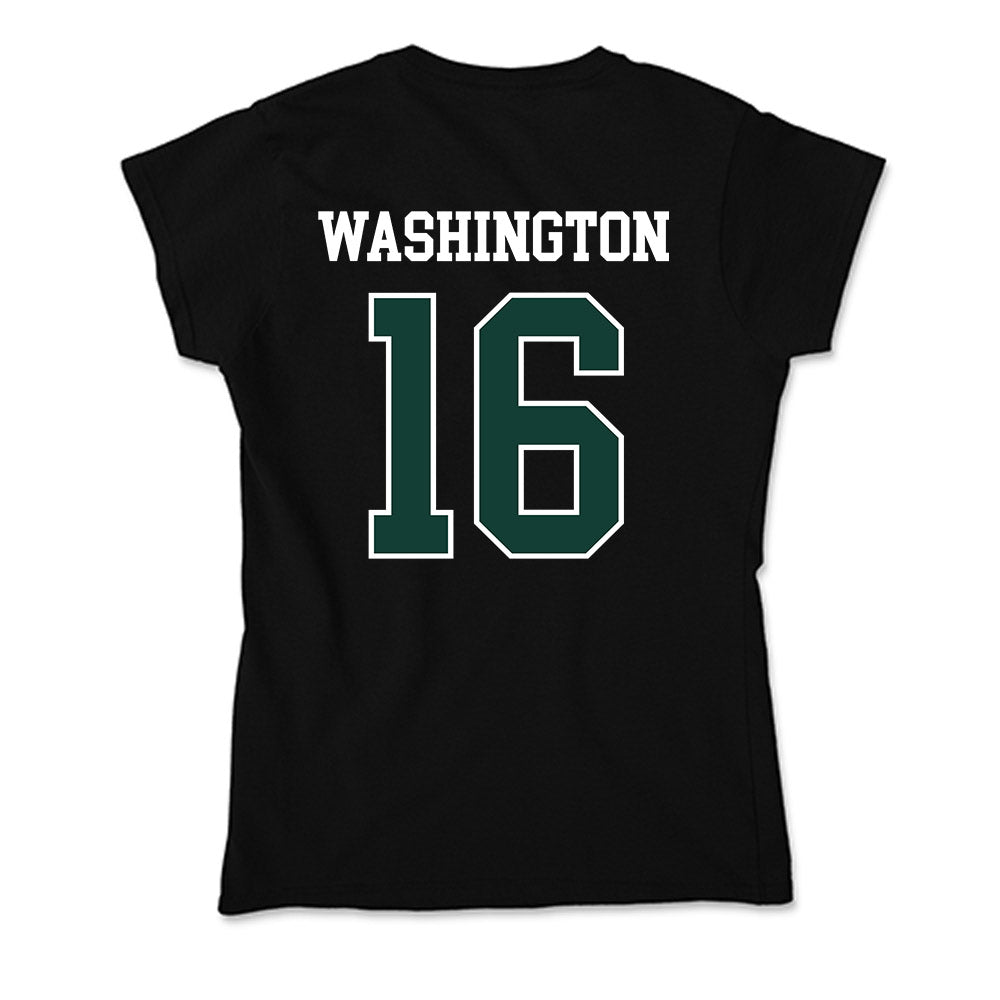 Michigan State - NCAA Football : Zachary Washington - Soft Style Women’s T-Shirt-1