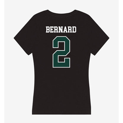 Michigan State - NCAA Softball : Zoie Bernard - Women's V-Neck T-Shirt-1