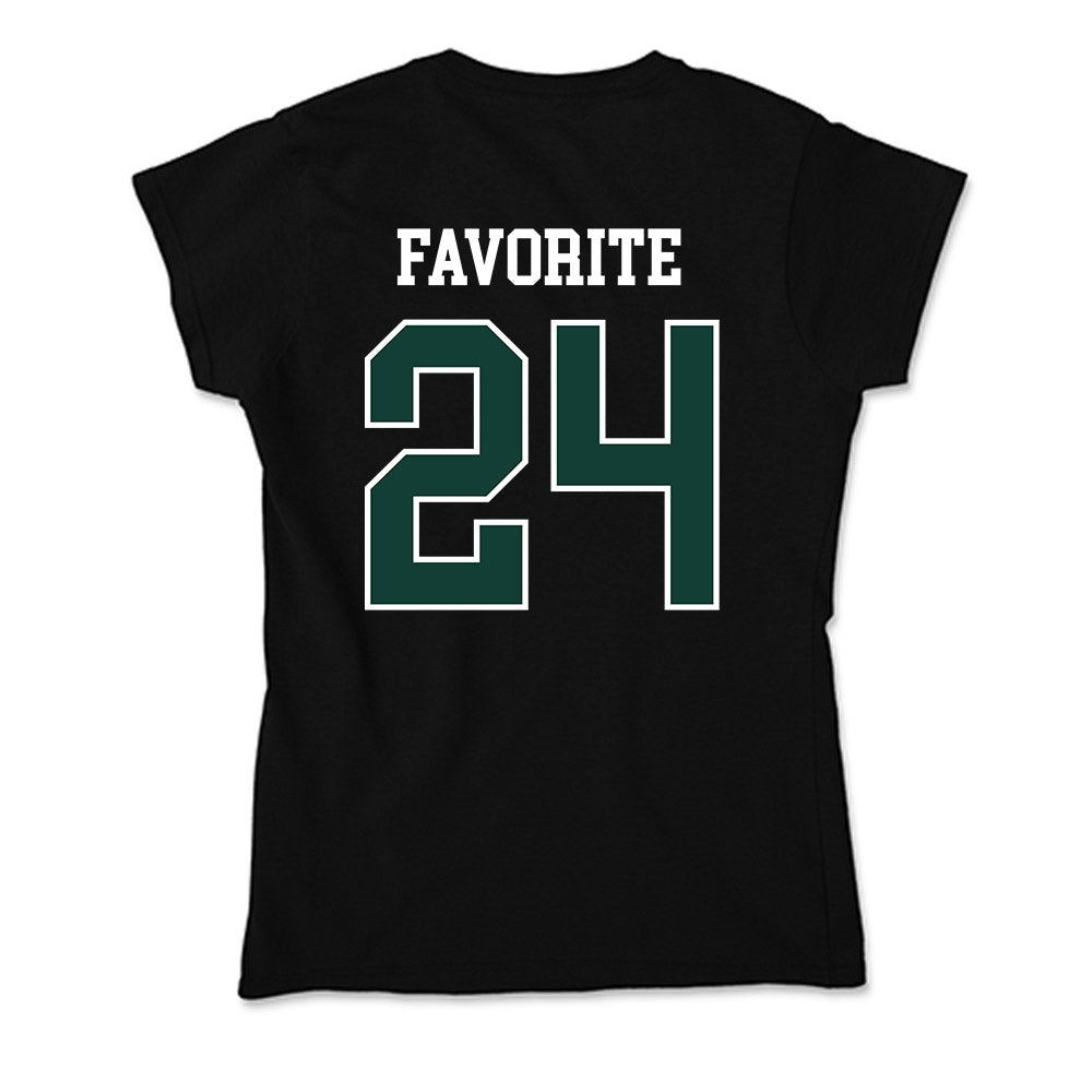 Michigan State - NCAA Football : Jeremiah Favorite - Soft Style Women’s T-Shirt-1