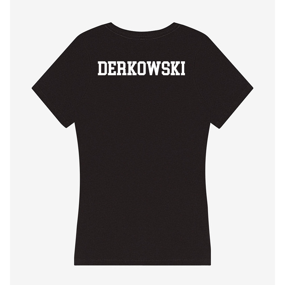 Michigan State - NCAA Women's Rowing : Isabelle Derkowski - Women's V-Neck T-Shirt-1