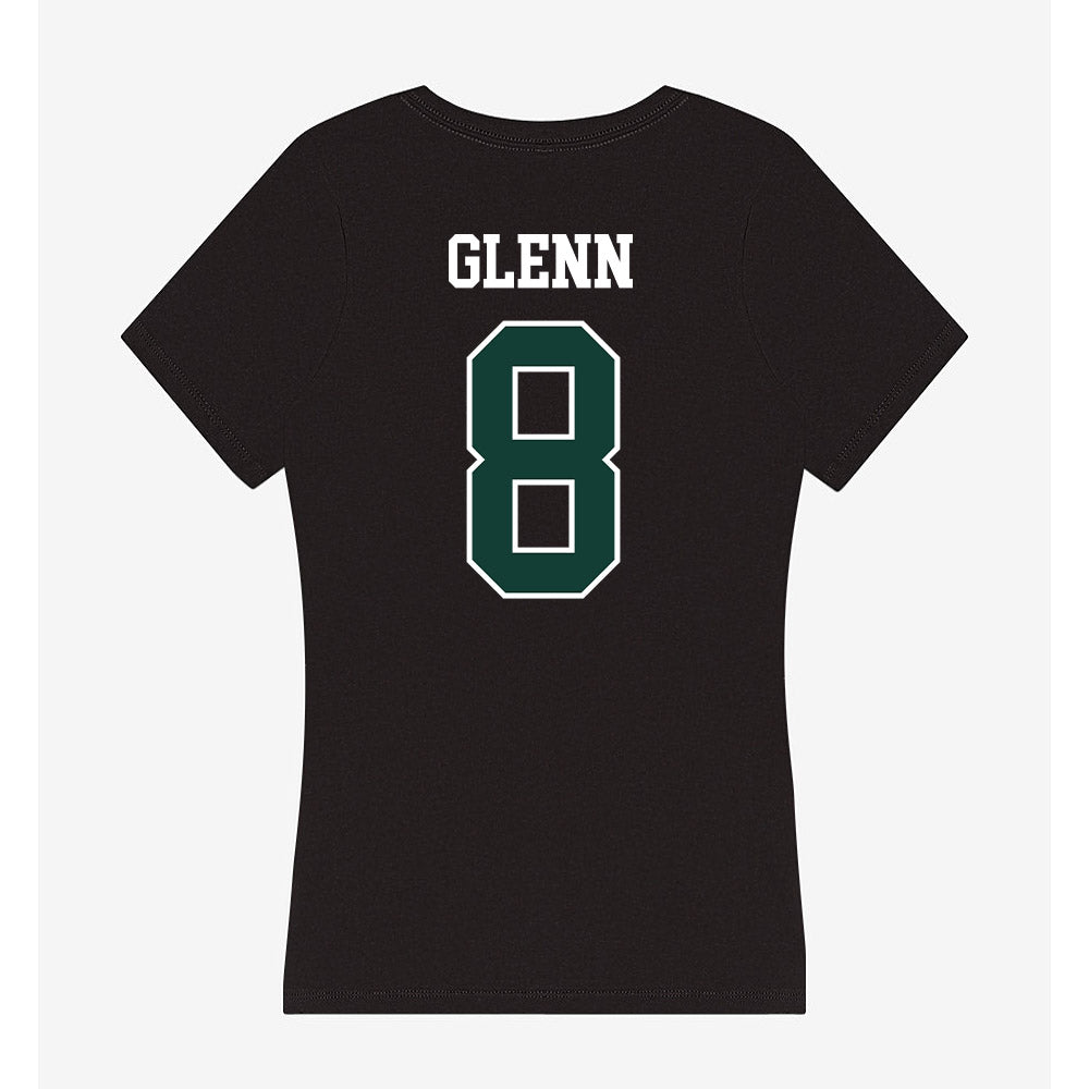 Michigan State - NCAA Men's Basketball : Kaleb Glenn - Women's V-Neck T-Shirt-1