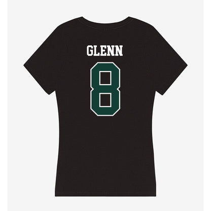 Michigan State - NCAA Men's Basketball : Kaleb Glenn - Women's V-Neck T-Shirt-1