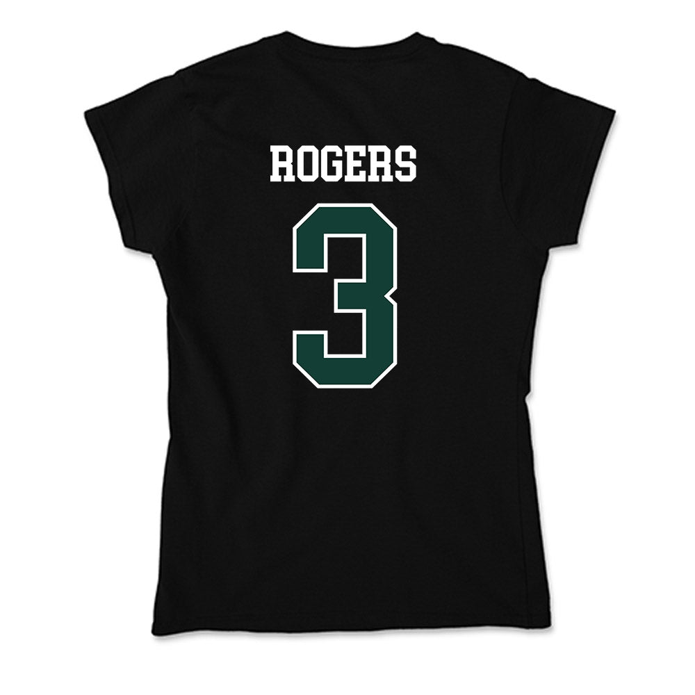 Michigan State - NCAA Women's Soccer : Mekenzie Rogers - Soft Style Women’s T-Shirt-1