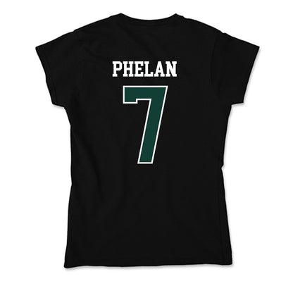 Michigan State - NCAA Men's Soccer : Aidan Phelan - Soft Style Women’s T-Shirt-1