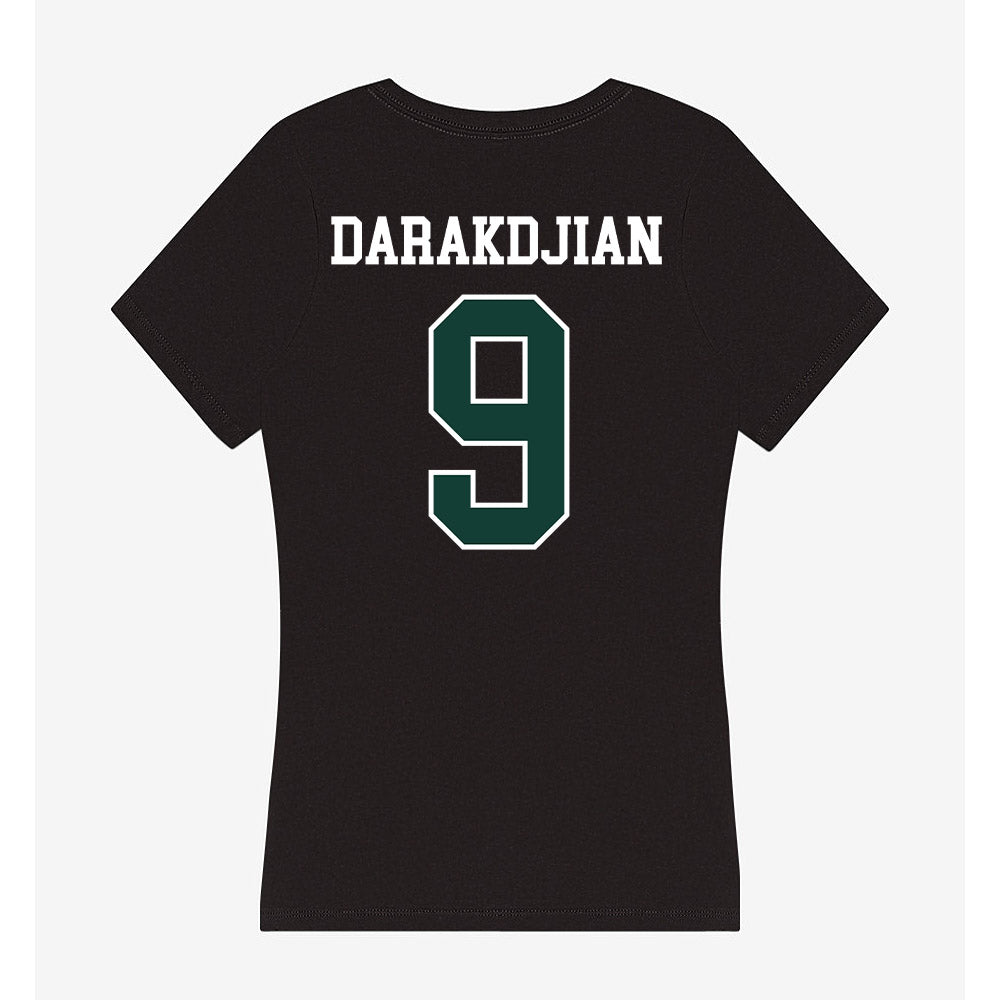 Michigan State - NCAA Men's Soccer : Andrew Darakdjian - Women's V-Neck T-Shirt-1