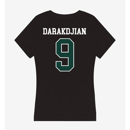 Michigan State - NCAA Men's Soccer : Andrew Darakdjian - Women's V-Neck T-Shirt-1