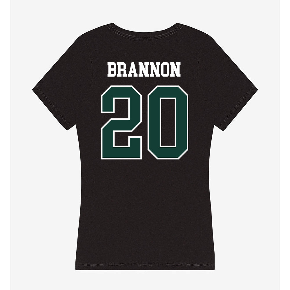 Michigan State - NCAA Softball : Kamryn Brannon - Women's V-Neck T-Shirt-1