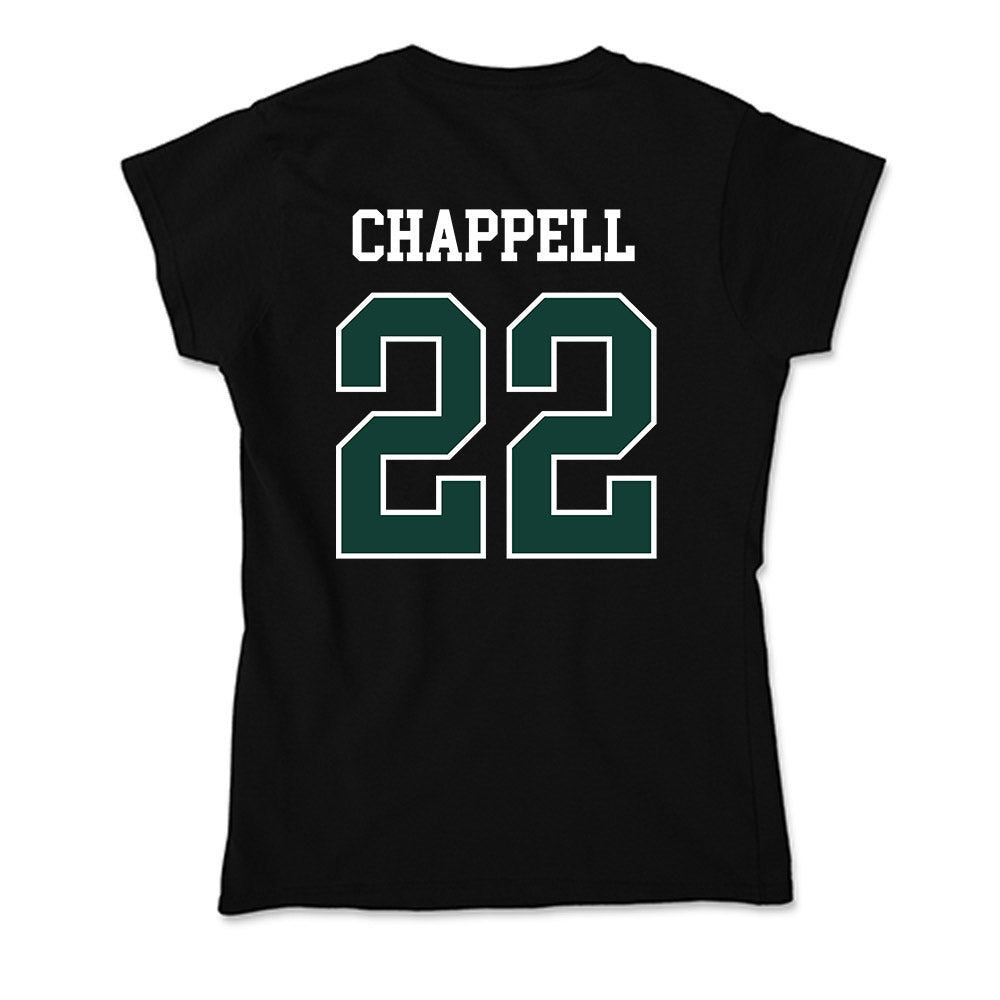 Michigan State - NCAA Football : Tyran Chappell - Soft Style Women’s T-Shirt-1