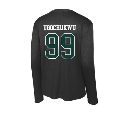 Michigan State - NCAA Men's Basketball : Divine-Collins Ugochukwu - Activewear Long Sleeve T-Shirt-1