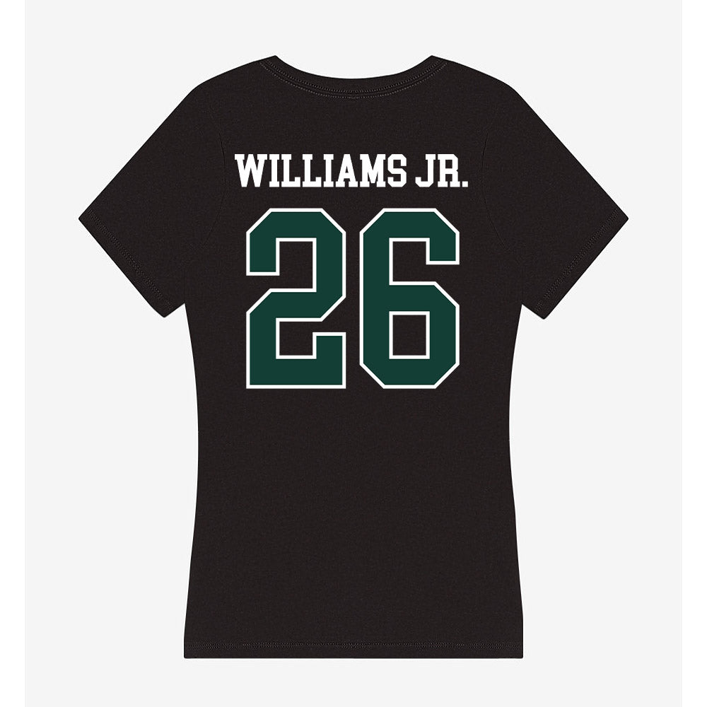 Michigan State - NCAA Football : Cedric Williams Jr. - Women's V-Neck T-Shirt-1